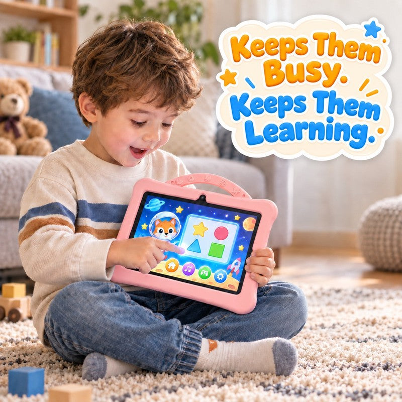 Children's Learning Tablet with Astronaut Case - Educational Apps Included
