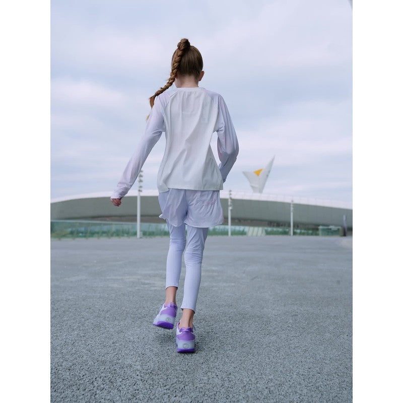 Children's LED Roller Sneakers with Removable Wheels