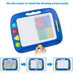 Children's Magnetic Drawing Board - Mess-Free Writing & Stamping