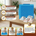 Children's Maths Flashcard Set with Calculation Board