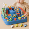 Children's Mechanical Car Adventure Track Set - City Theme