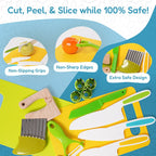 Children's Montessori cooking tool set - multiple color variants