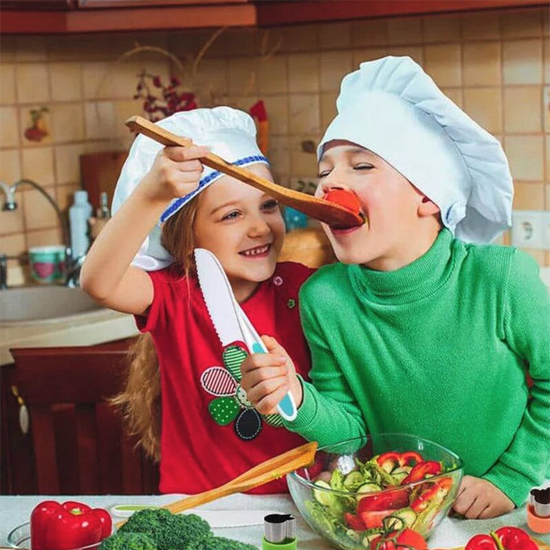 Children's Montessori cooking tool set - multiple color variants