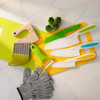 Children's Montessori cooking tool set - multiple color variants