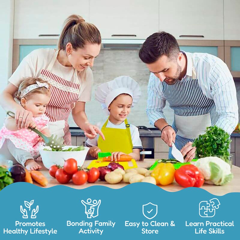 Children's Montessori cooking tool set - multiple color variants