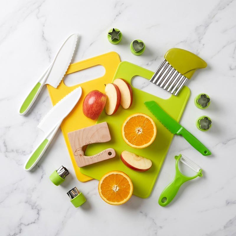 Children's Montessori cooking tool set - multiple color variants