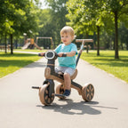 Children's Multifunctional Tricycle - Convertible Balance Bike with Light