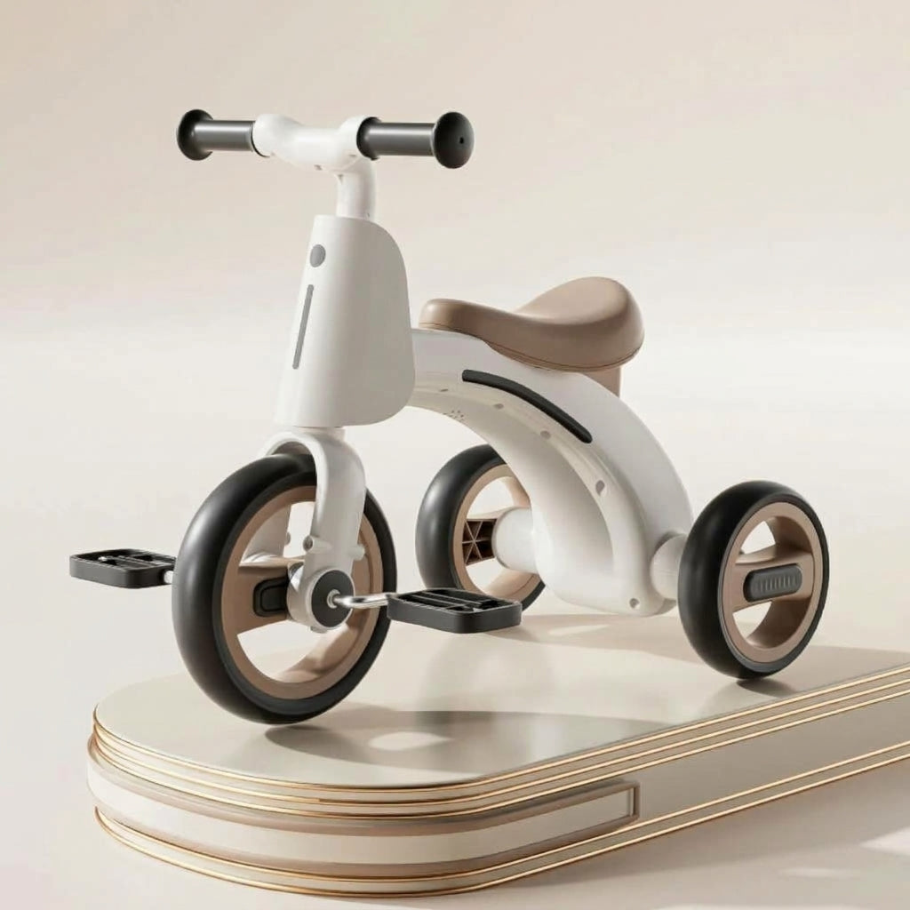 Triciclo multifunzione per bambini con maniglione