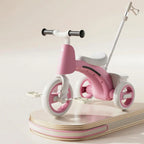 Triciclo multifunzione per bambini con maniglione