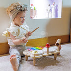 Children's Percussion Music Set - Montessori-Inspired with Xylophone