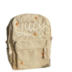Children's Personalized Embroidered Backpack - with Flap Pocket