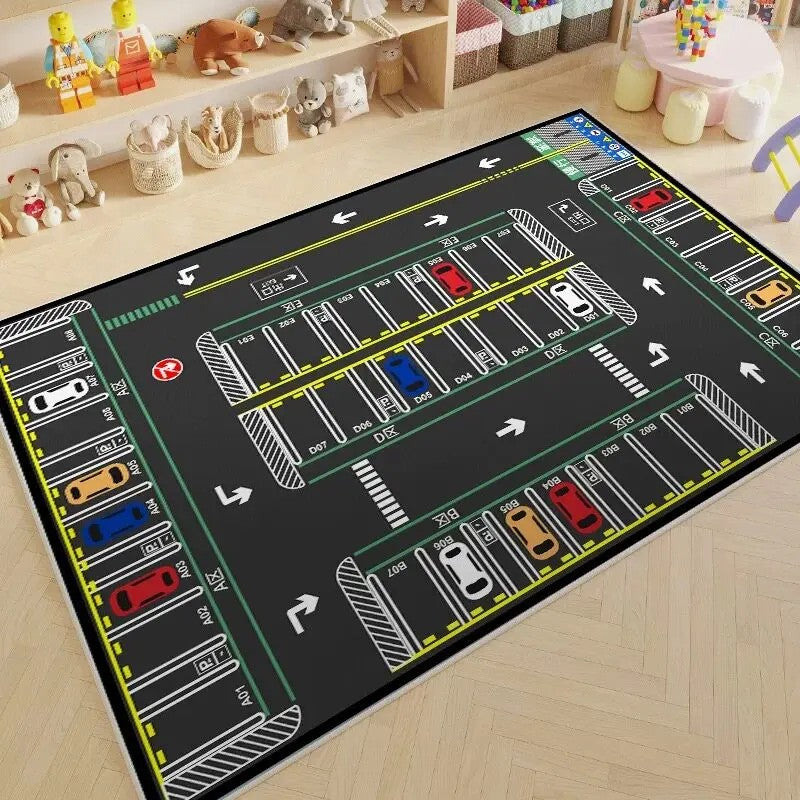 Children's Play Mat - City Road Map