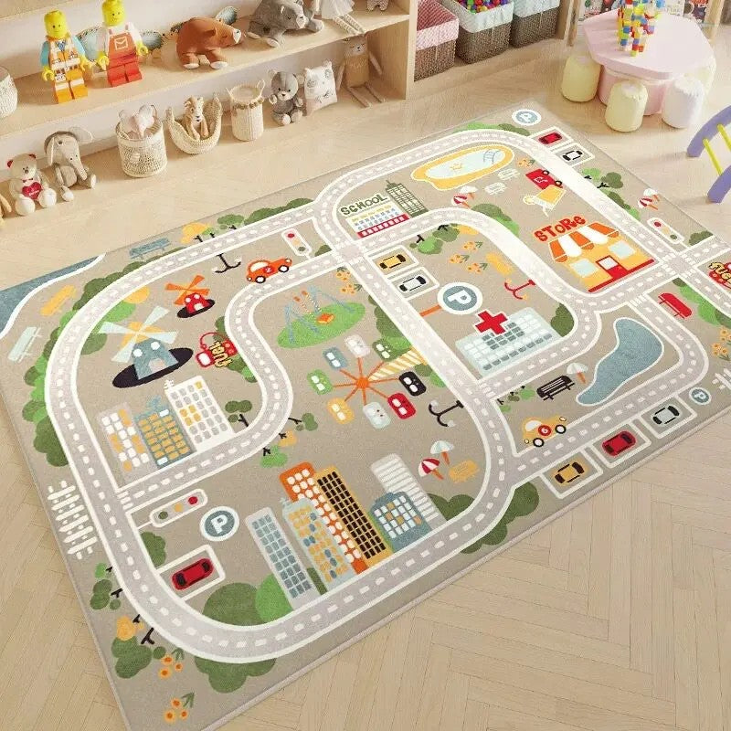 Children's Play Mat - City Road Map