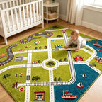 Children's Play Mat - City Traffic Map