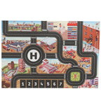 Children's Play Mat - Road Network with Helipad