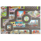Children's Play Mat - Road Network with Helipad