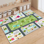 Children's Play Rug - City Road Map