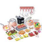Children's Pretend Play Kitchen Set - 108 Piece Toy Accessories