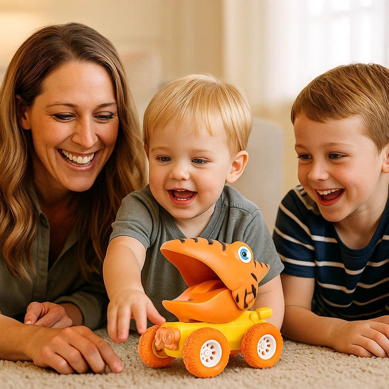 Children's Push-and-Drive Dinosaur Monster Truck Toy