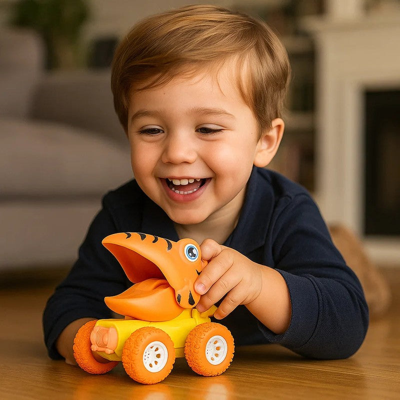 Children's Push-and-Drive Dinosaur Monster Truck Toy