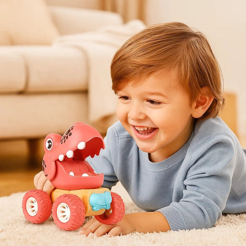 Children's Push-and-Drive Dinosaur Monster Truck Toy