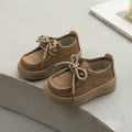 Children's Retro -Up Sneakers - Chunky Flat Sole