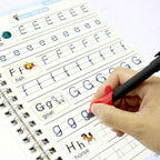 Children's Reusable Magic Practice Copybook Set - Alphabet Numbers Math Drawing