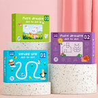 Children's Reusable Writing Practice Set - Line Tracing and Drawing