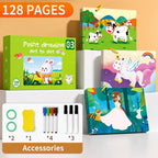 Children's Reusable Writing Practice Set - Line Tracing and Drawing