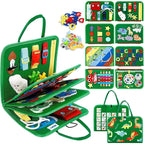 Children's Sensory Busy Board Set - Foldable Activity Panels