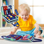 Children’s Sensory Busy Board Set - Foldable Activity Panels