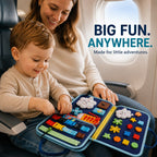 Children’s Sensory Busy Board Set - Foldable Activity Panels