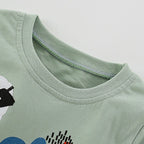 Children's Short-Sleeve T-shirt - Farm Animal Print