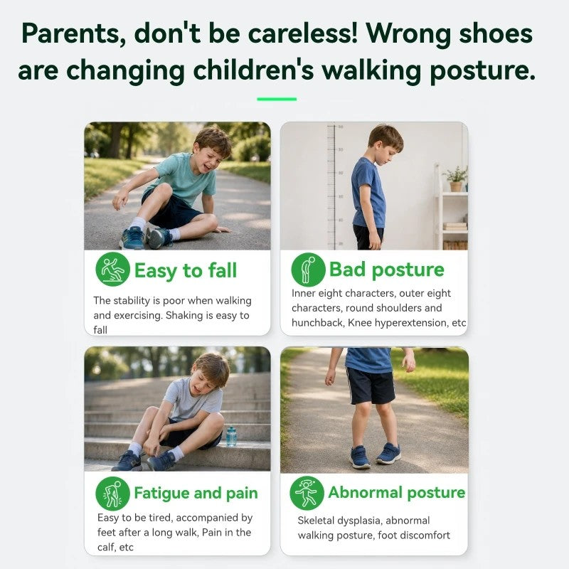 Children's Sports Sneakers - -Up Wide Toe Box