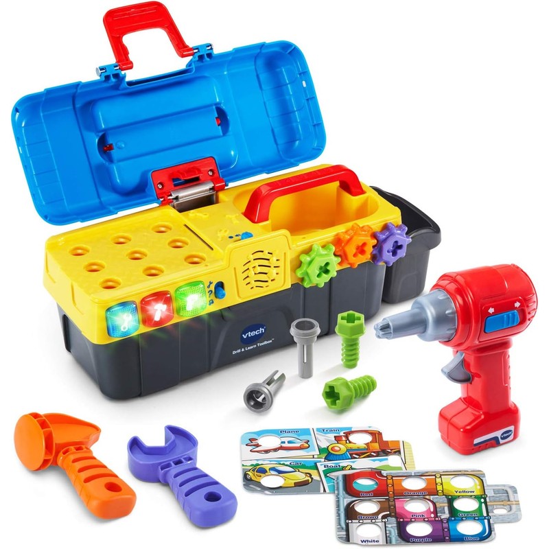 Children's STEM Toy Toolbox - Multicolor