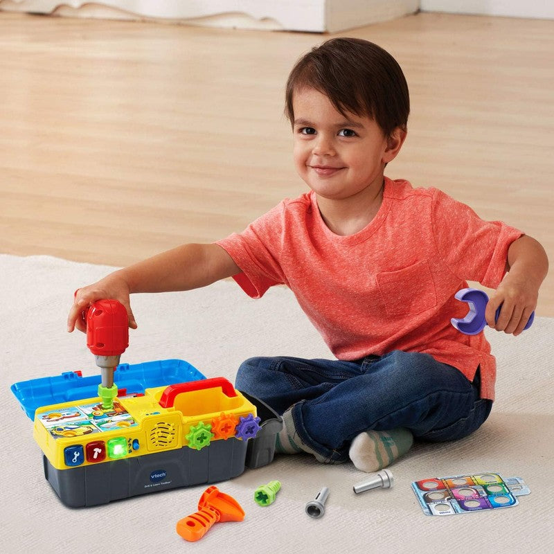 Children's STEM Toy Toolbox - Multicolor