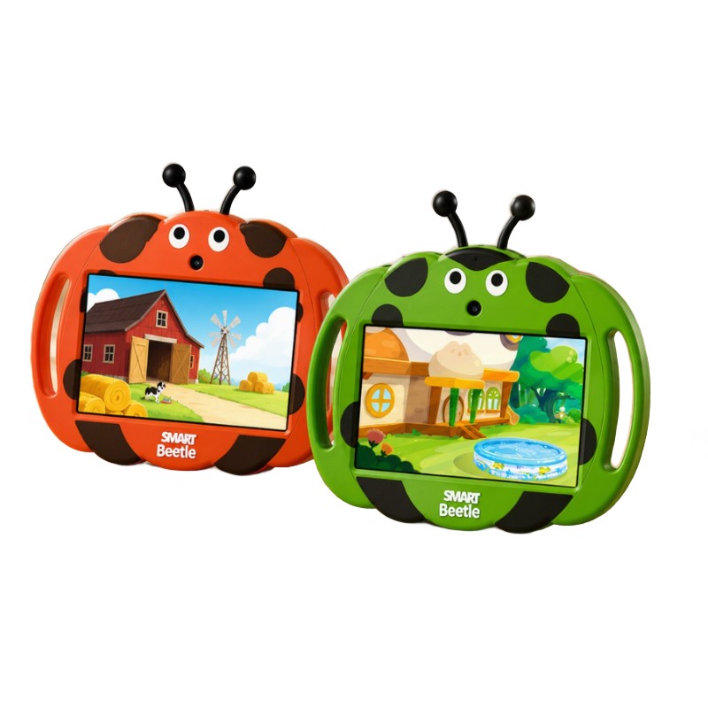 Children's Tablet with Protective Case - Smart Beetle