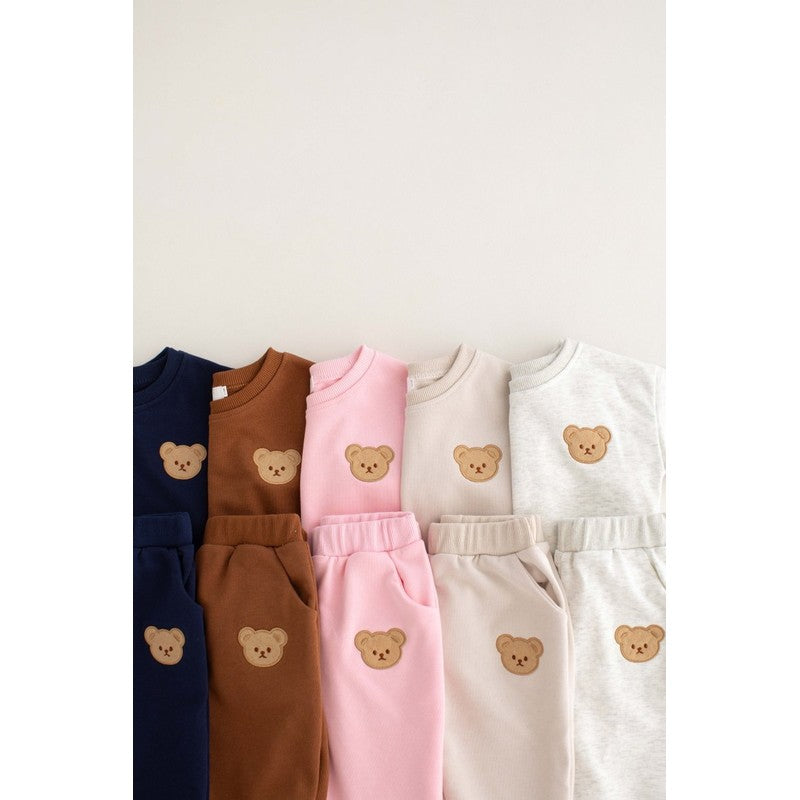 Children's Teddy Bear Tracksuit - Two-Piece Set