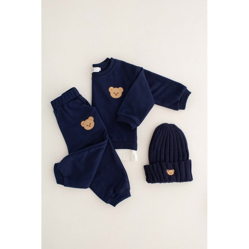 Children's Teddy Bear Tracksuit - Two-Piece Set