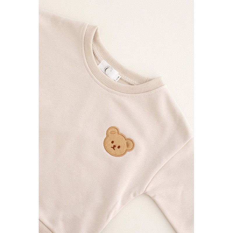 Children's Teddy Bear Tracksuit - Two-Piece Set