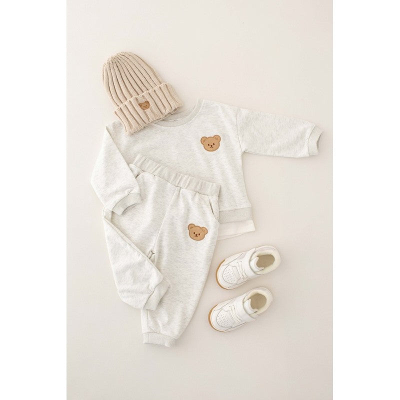 Children's Teddy Bear Tracksuit - Two-Piece Set