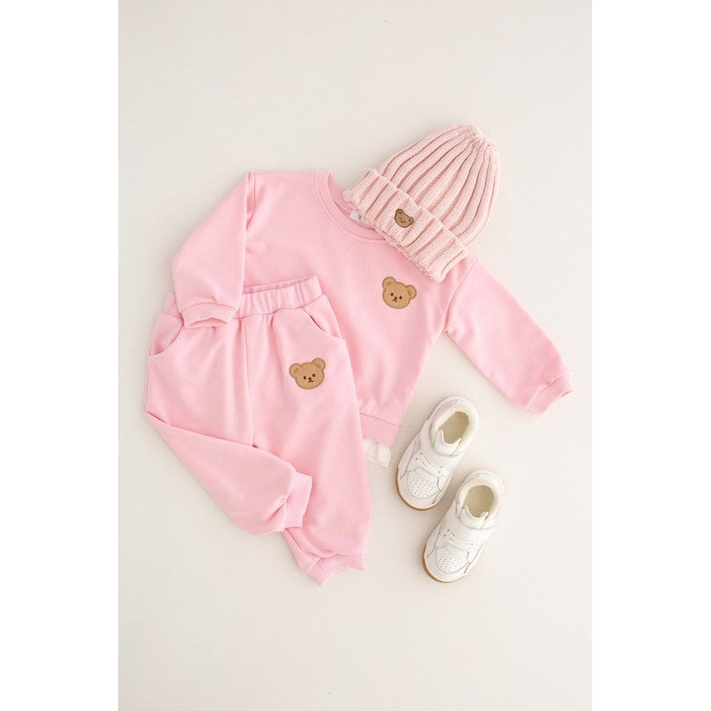 Children's Teddy Bear Tracksuit - Two-Piece Set