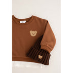 Children's Teddy Bear Tracksuit - Two-Piece Set