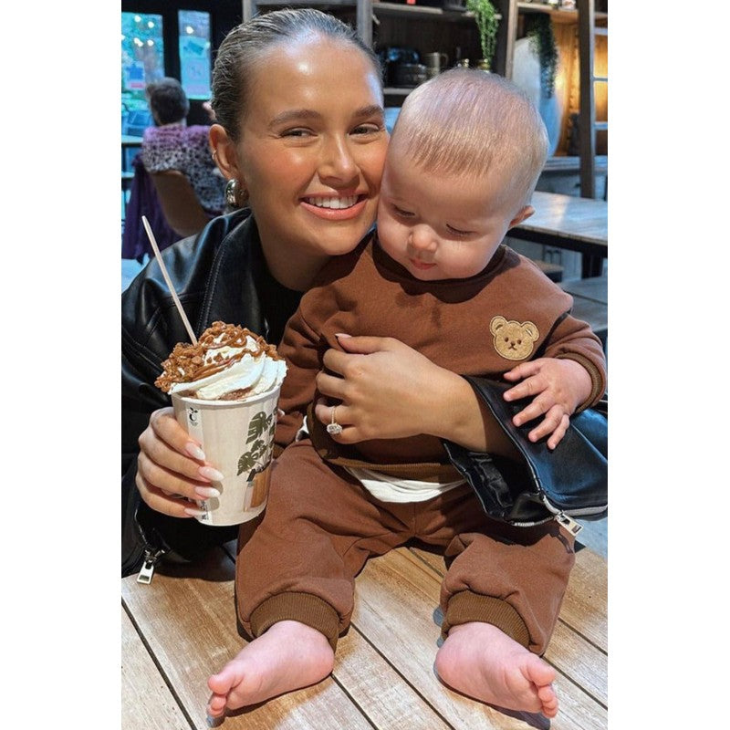 Children's Teddy Bear Tracksuit - Two-Piece Set
