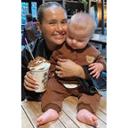 Children's Teddy Bear Tracksuit - Two-Piece Set
