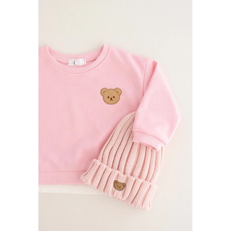 Children's Teddy Bear Tracksuit - Two-Piece Set
