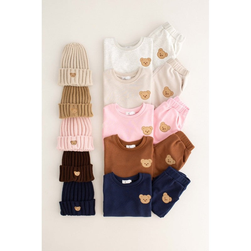 Children's Teddy Bear Tracksuit - Two-Piece Set