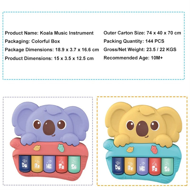 Children's Toy Keyboard Piano - Koala