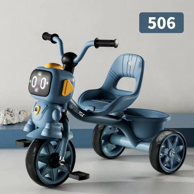 Children's Tricycle - Robot-Themed Ride-On Bike