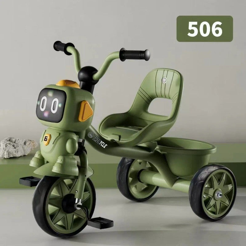 Children's Tricycle - Robot-Themed Ride-On Bike